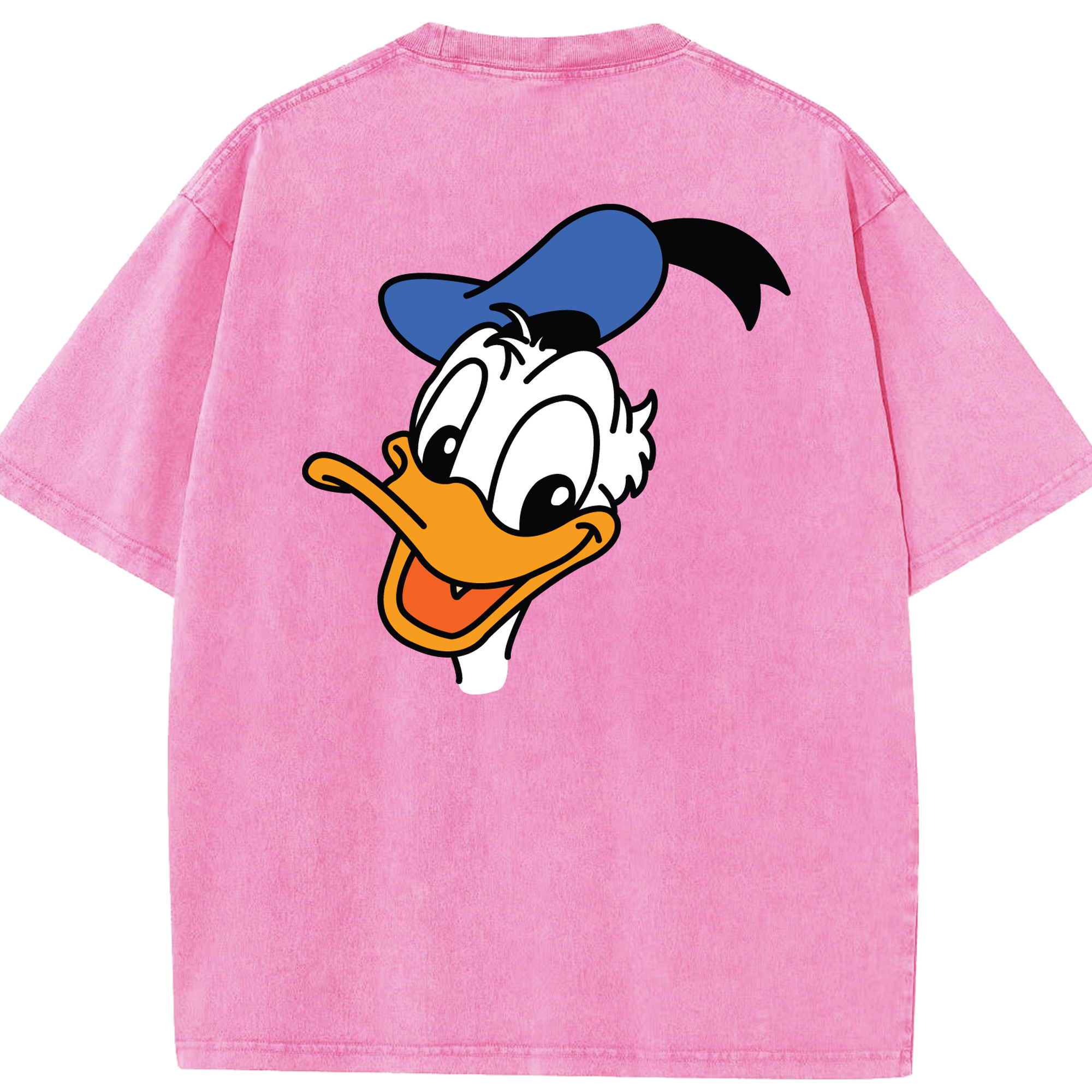 （画像用） ミッキーマウス Mickey Mouse 綿100% ヴィンテージ風 半袖Tシャツ（背面プリント）